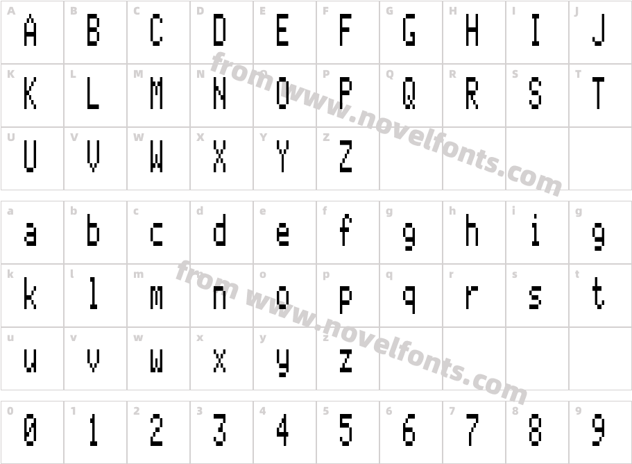 PR Number 3Character Map