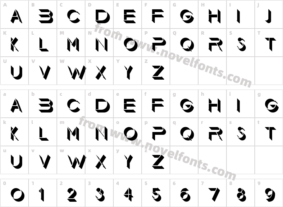 FloorlightCharacter Map