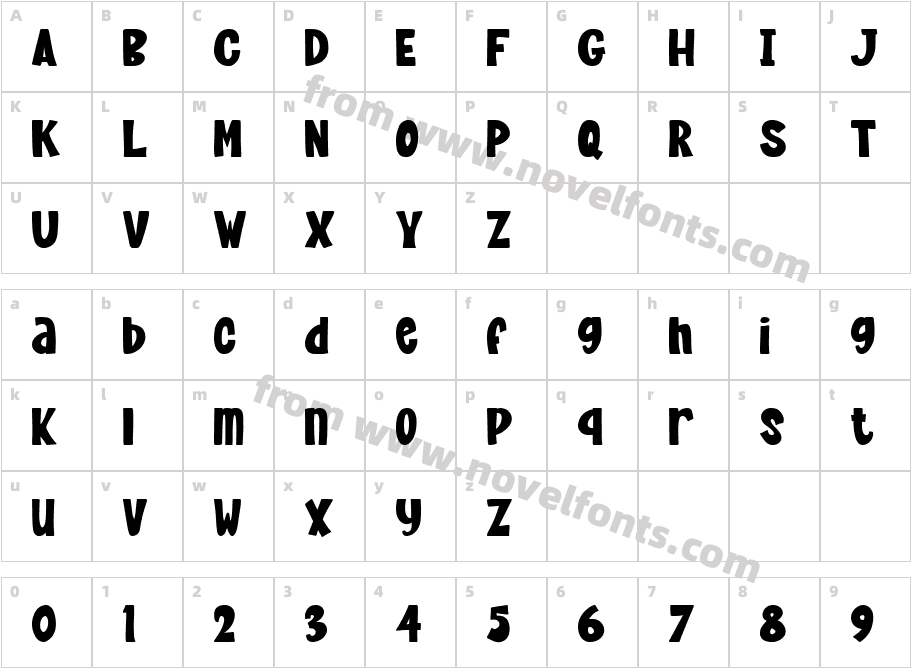 PakuinthoCharacter Map