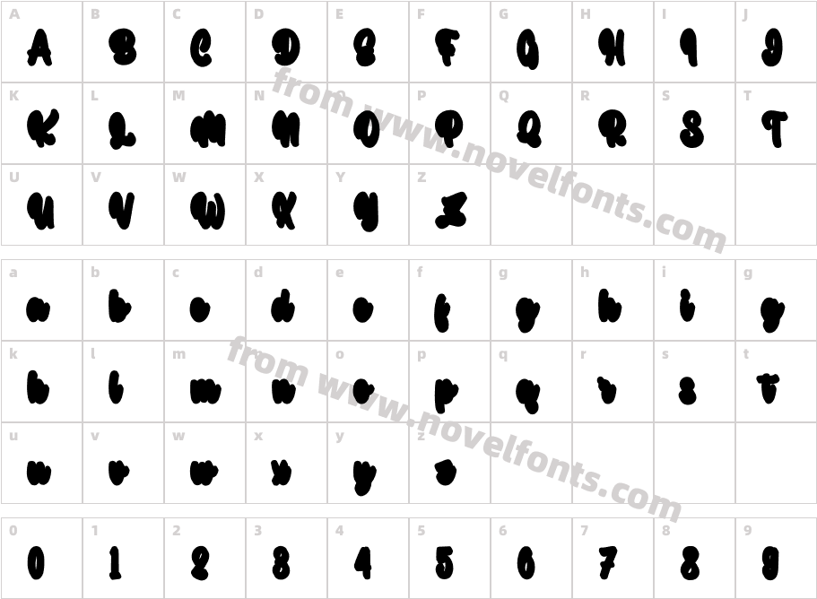 Pamela Bestie extrudeCharacter Map