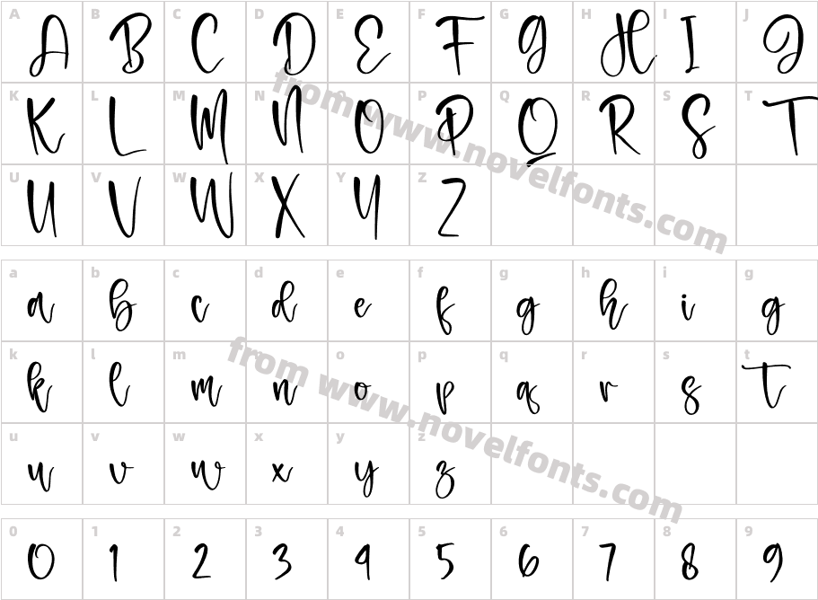 ParistimeCharacter Map