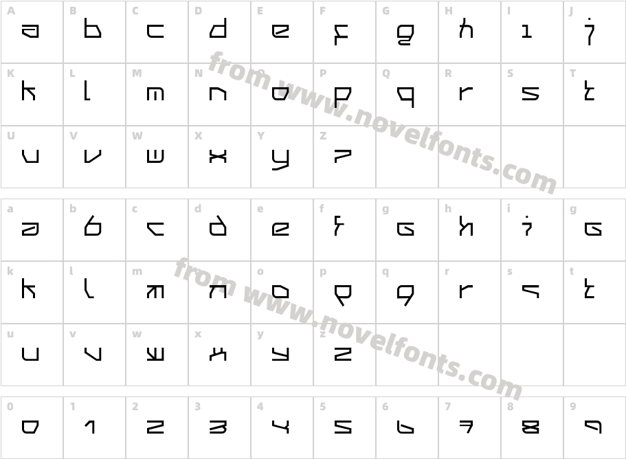 03.20 1Character Map