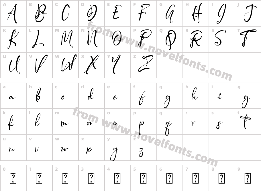 PjaullineCharacter Map