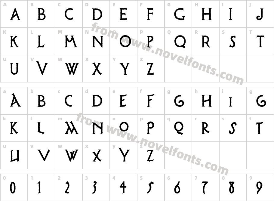 PossumSaltareNFCharacter Map