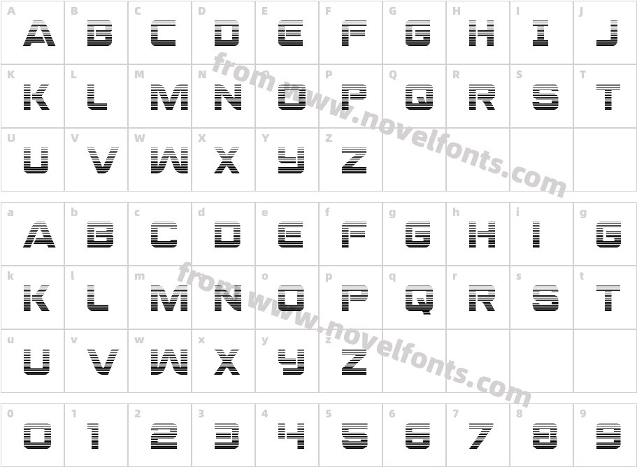 PraetorianGradientCharacter Map