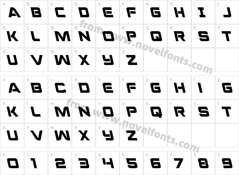 PraetorianLeftalicCharacter Map