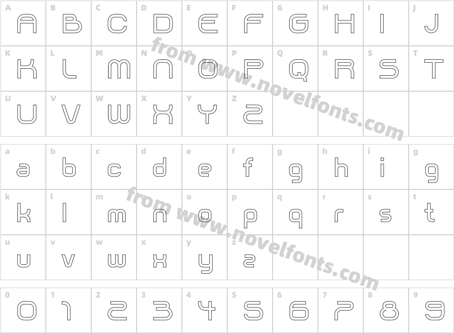 Flying Sneakers OutlineCharacter Map