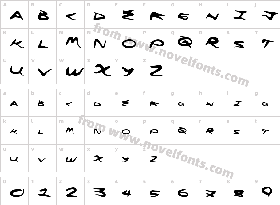 FlyingHighCharacter Map