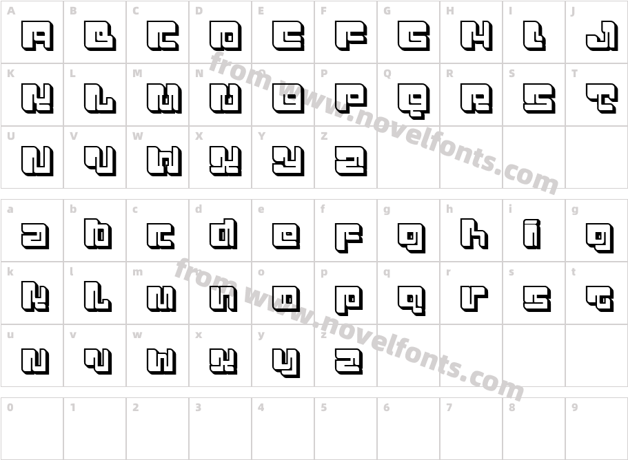 Punk Cyber DEMO ExtrudeCharacter Map