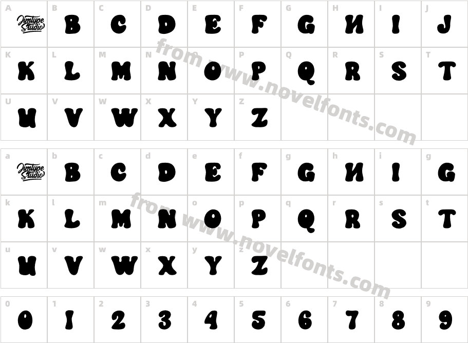 PureLove-mLv7mCharacter Map