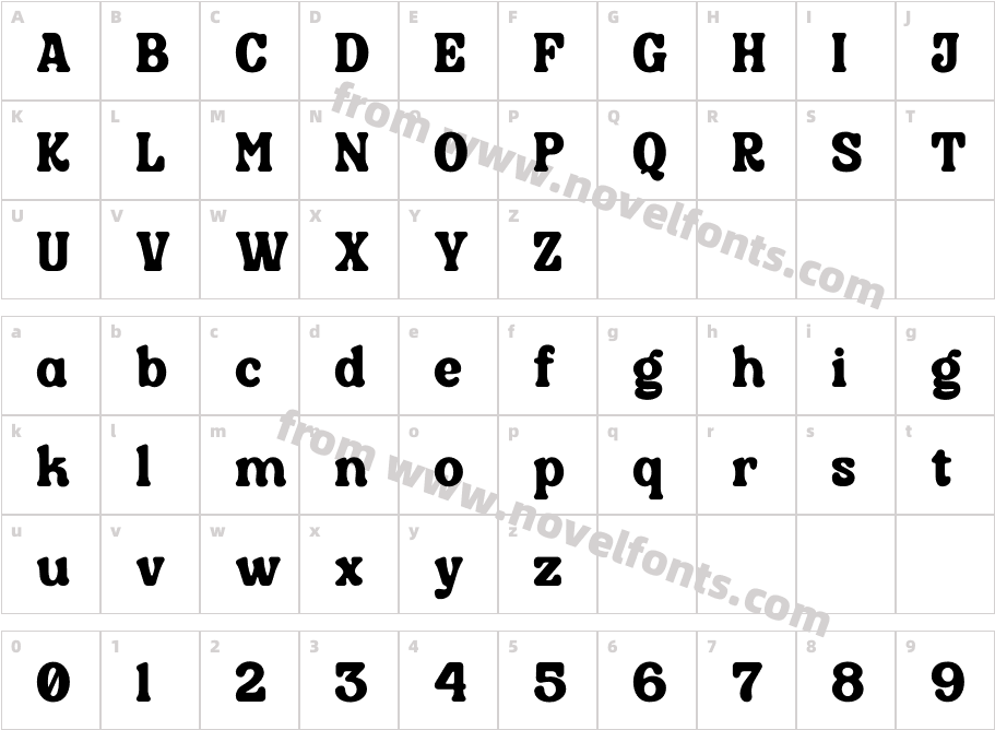 QairenCharacter Map