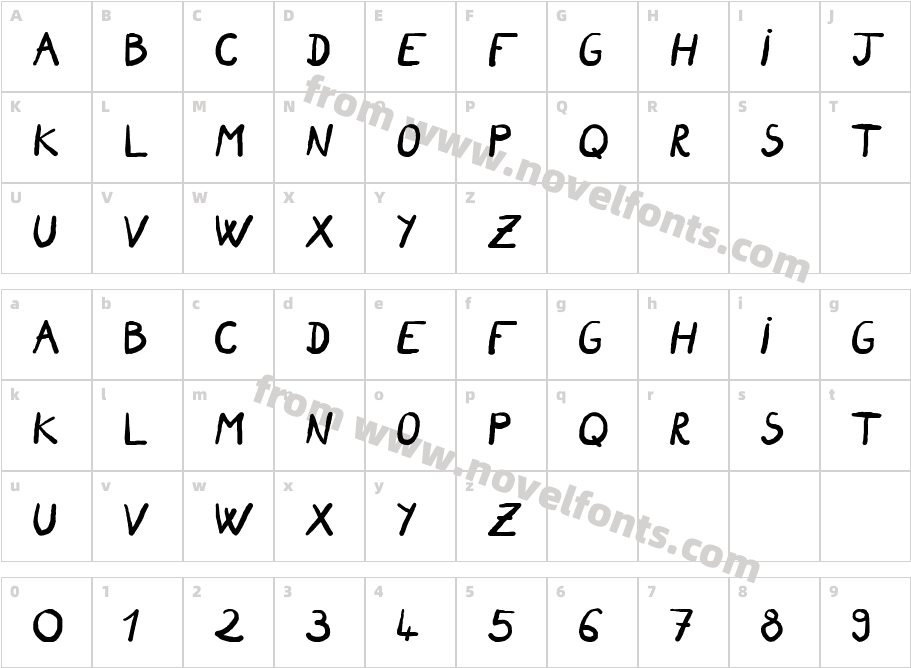 FoieCanapeCharacter Map