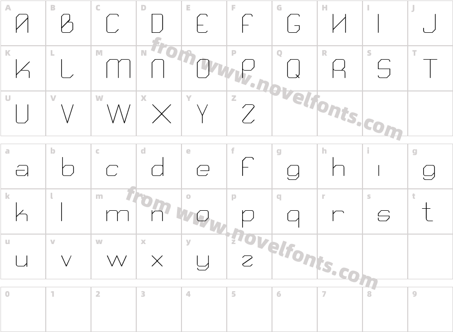 QubeCharacter Map