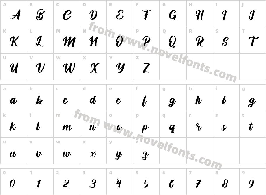 Quester-nROz0Character Map