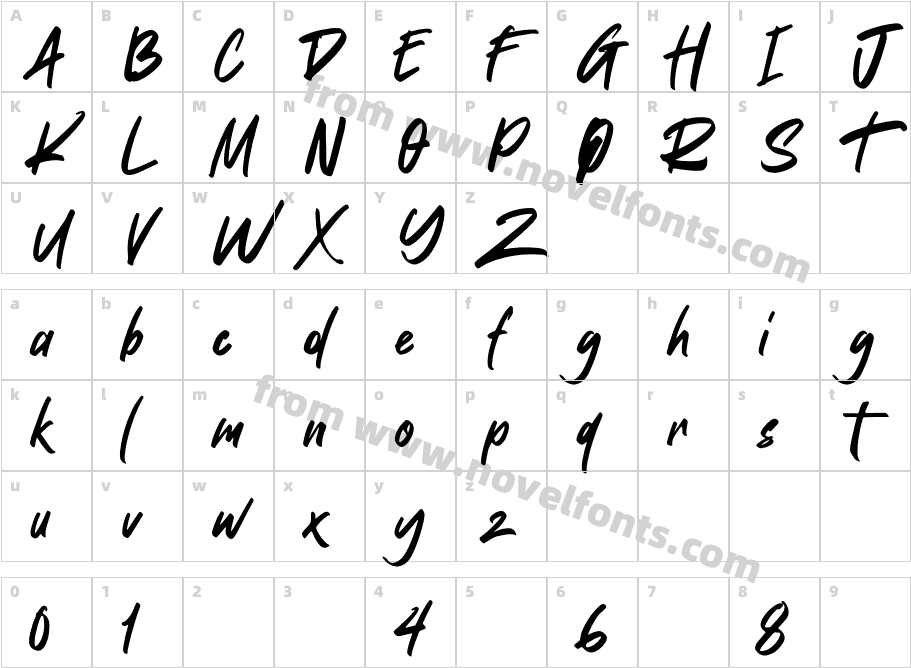 QuickSketchingRegularCharacter Map