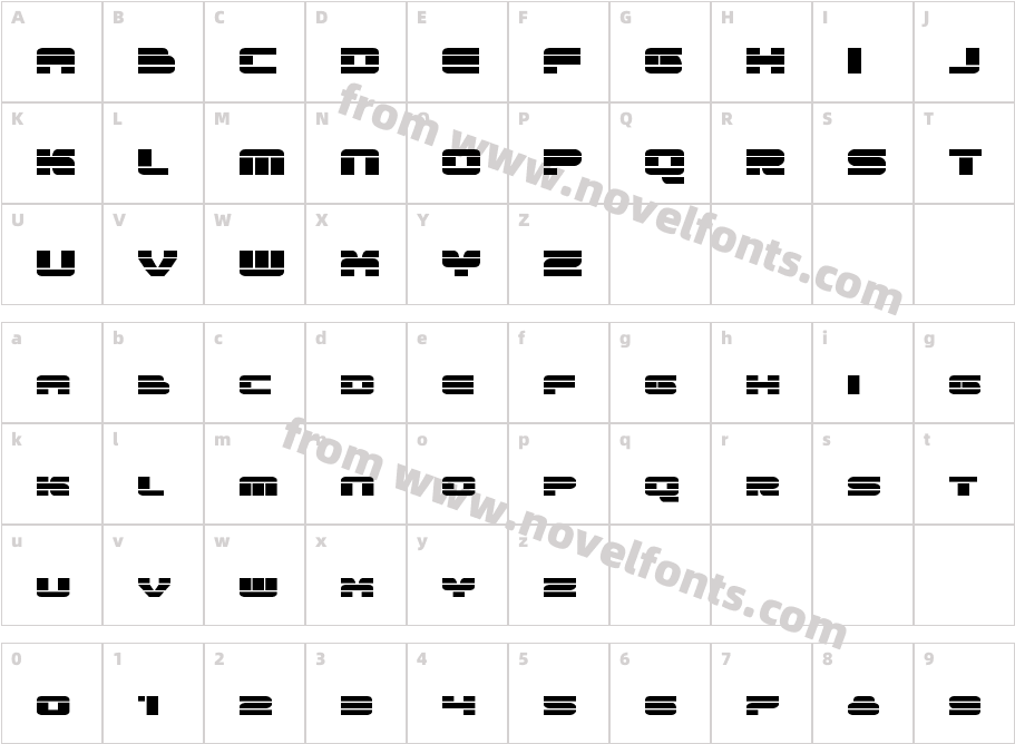 QuickenExpandedCharacter Map