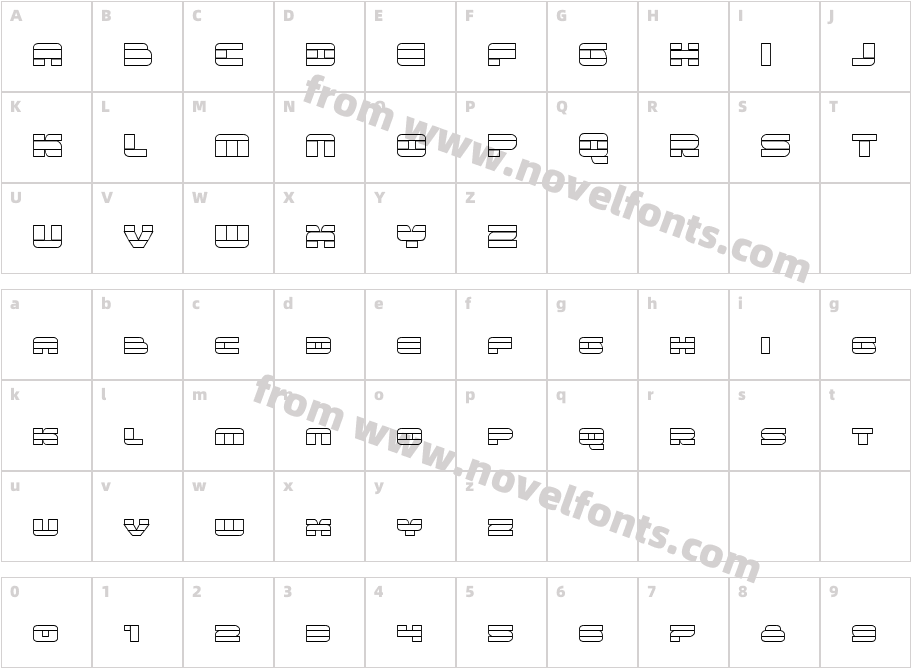 QuickenOutlineCharacter Map