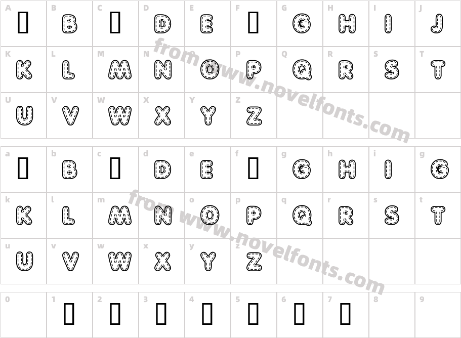 QuiltedTrialCharacter Map