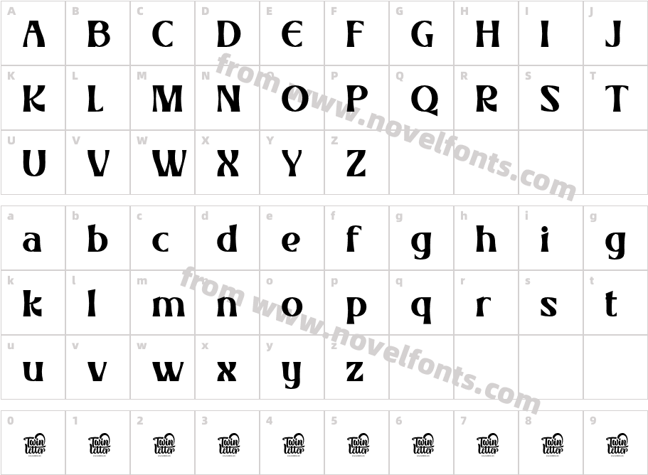 RHELAX trialCharacter Map