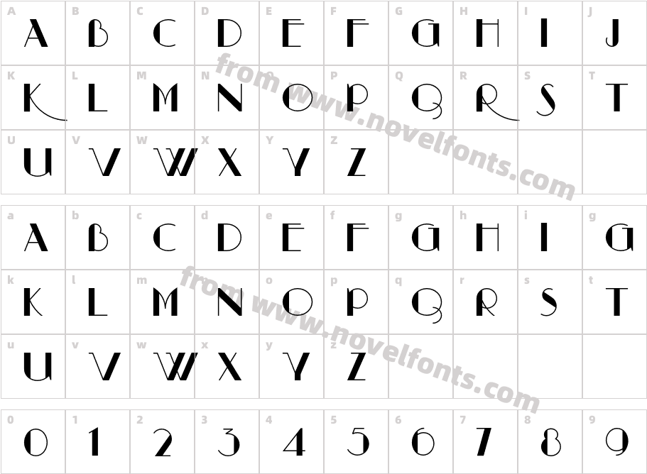 RaconteurNFCharacter Map