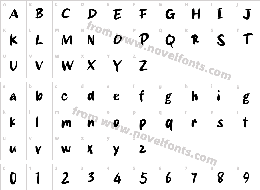 RamyoonCharacter Map