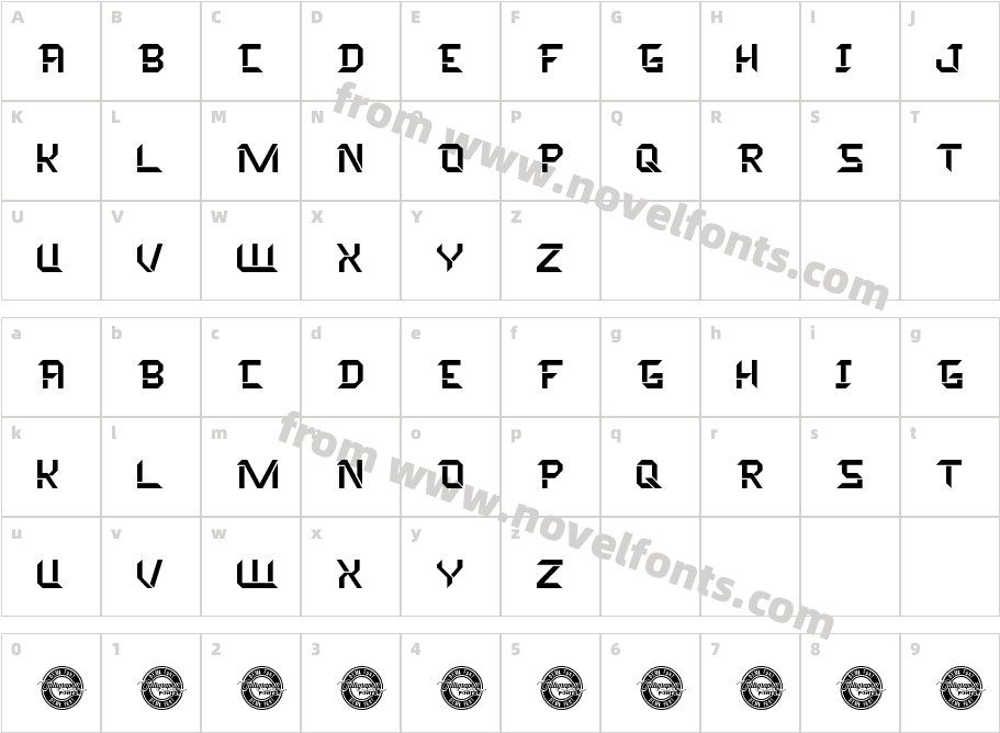 RapidtechDemoRegularCharacter Map