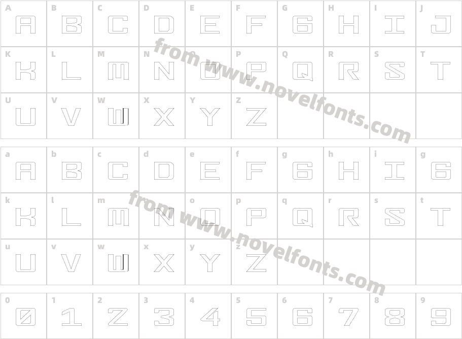 FonderianHollowCharacter Map