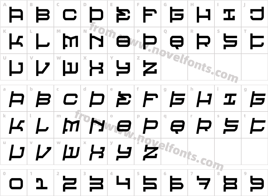 RaveheartCharacter Map