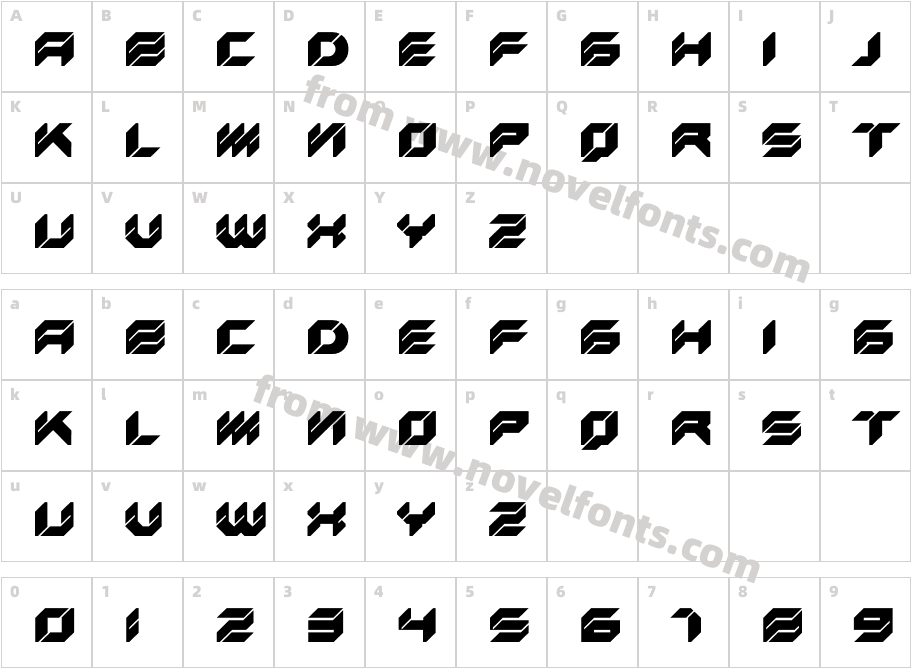 Razor-mLjyGCharacter Map