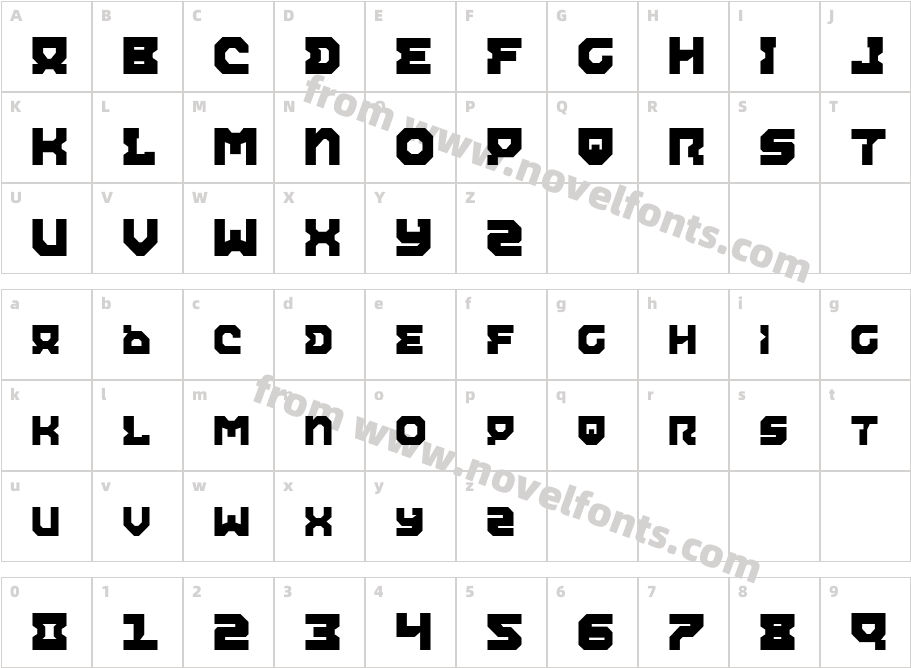 Airacobra AltCharacter Map