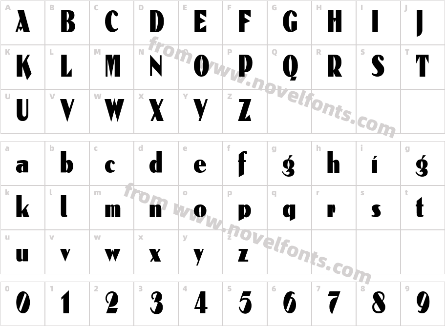 ReclamareCharacter Map