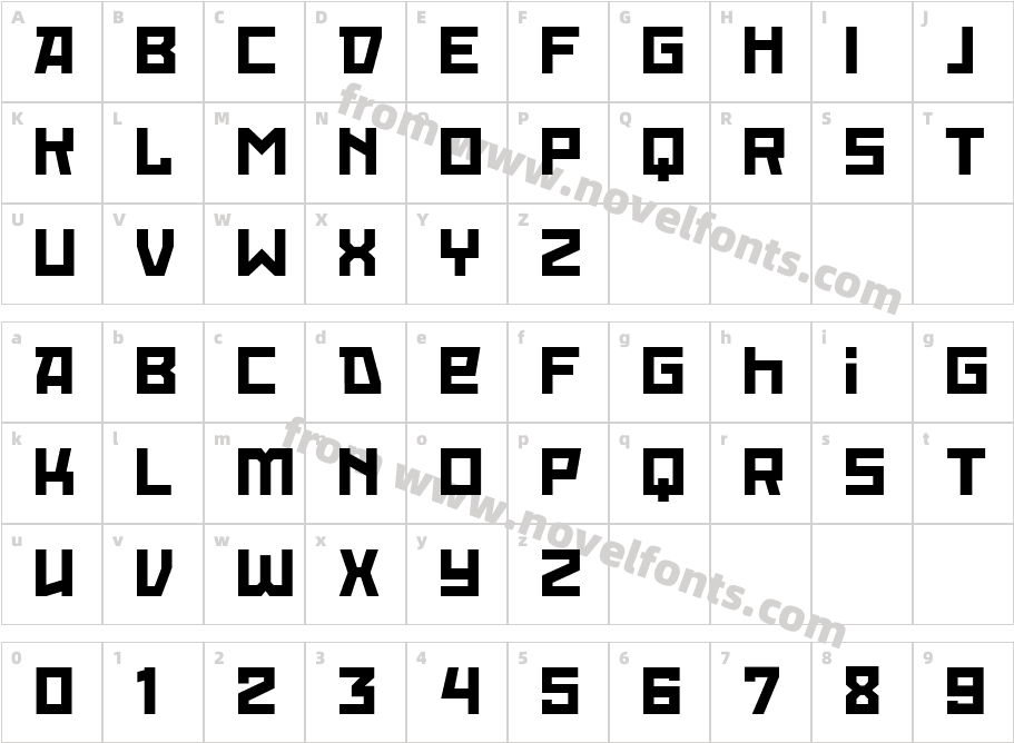 RedOctoberCharacter Map