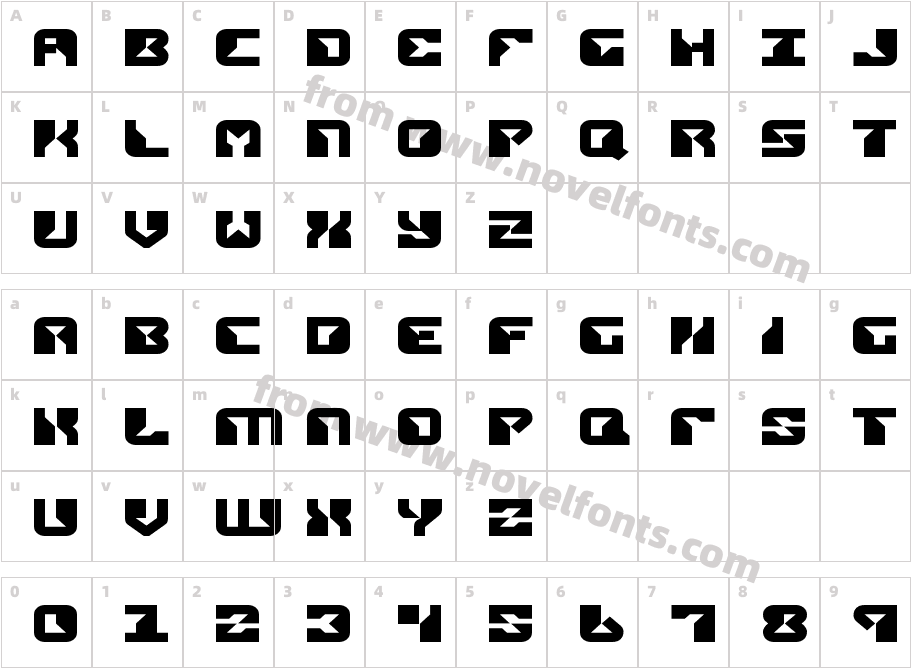 ReplicantExpandedCharacter Map