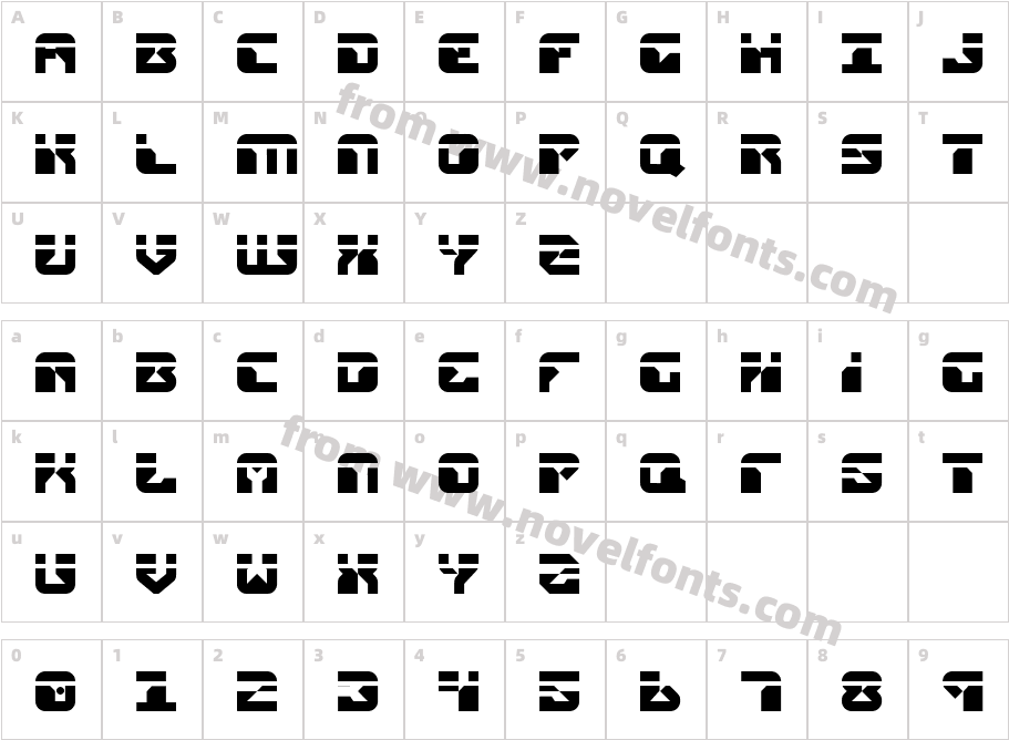 ReplicantLaserCharacter Map