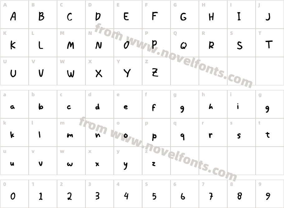 Requla DiaryCharacter Map