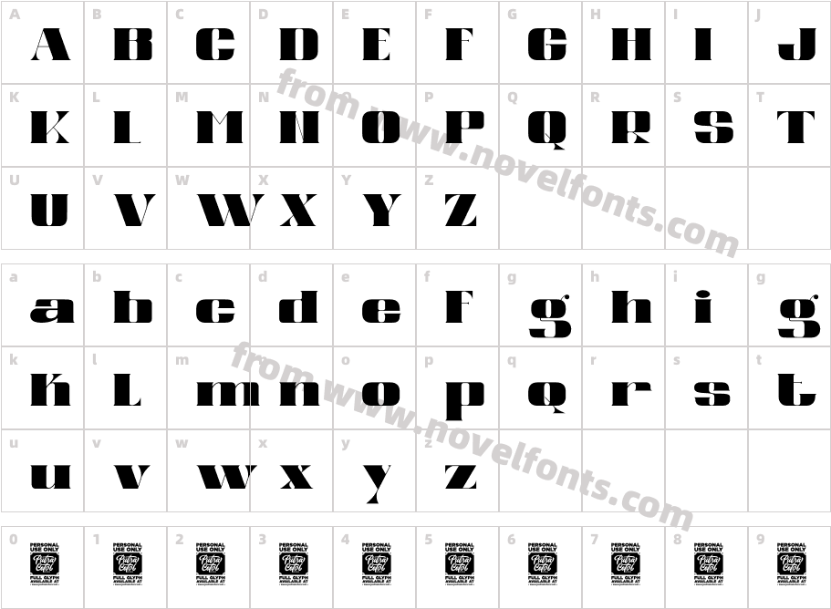 Reske WuiteCharacter Map