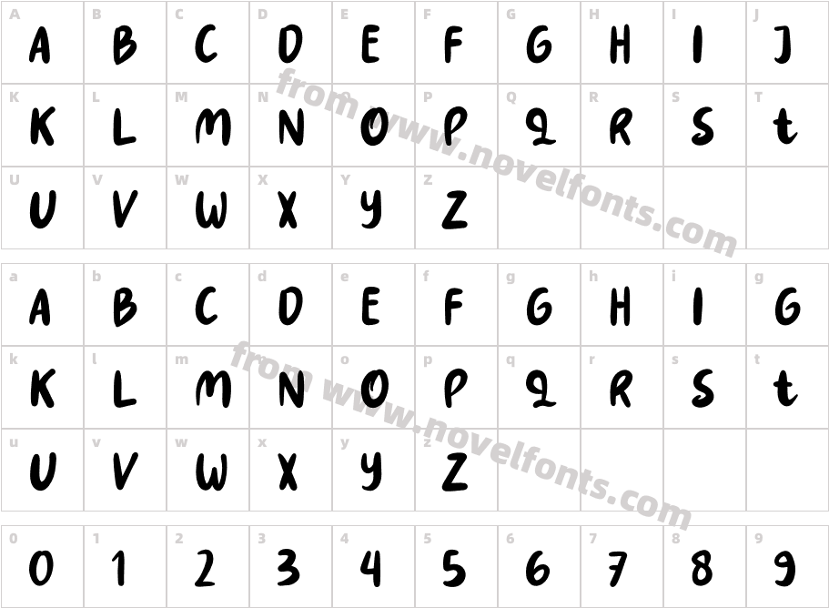 Retro ShuffleCharacter Map