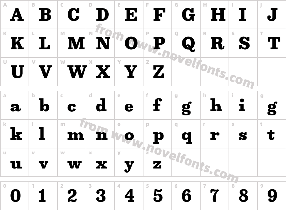 Rewrite BoldCharacter Map