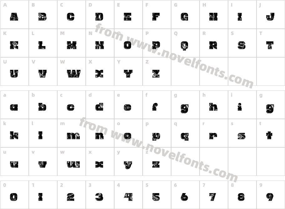 Rhino Inline GrungeCharacter Map