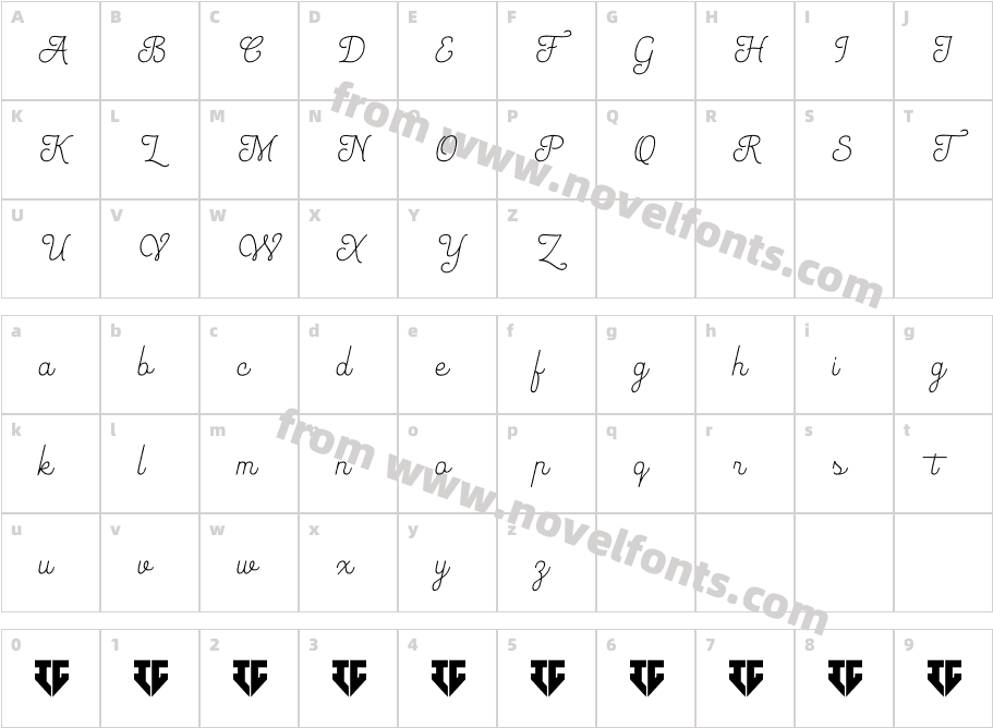 RhythmicsLight-RpZlVCharacter Map