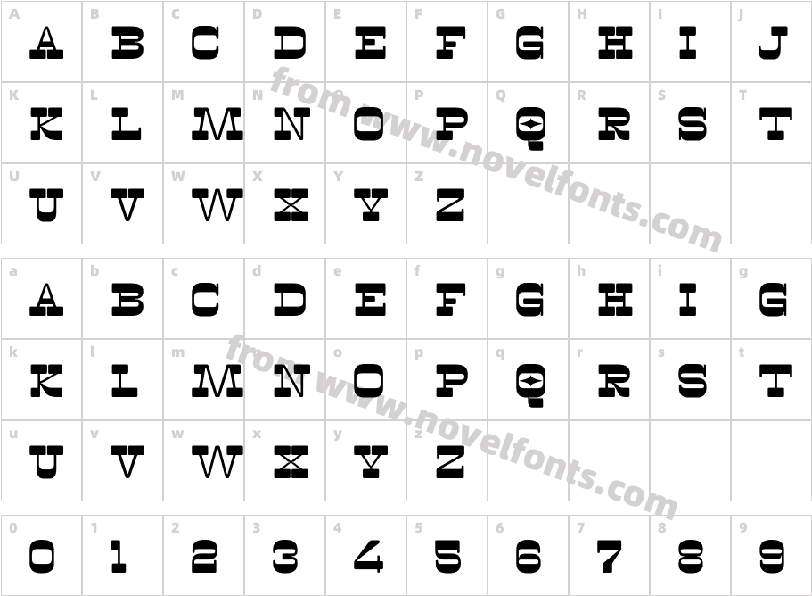 RiseCharacter Map