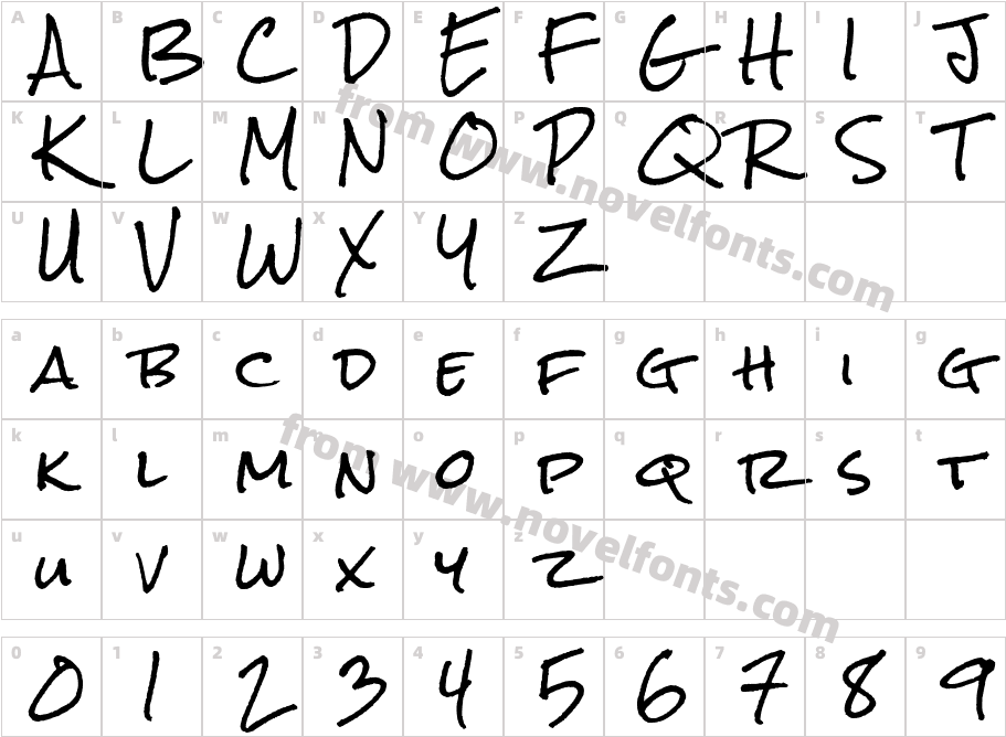 Rock SaltCharacter Map