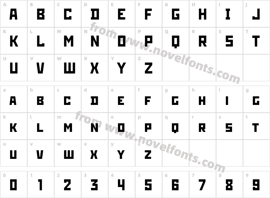 RodchenkoCharacter Map