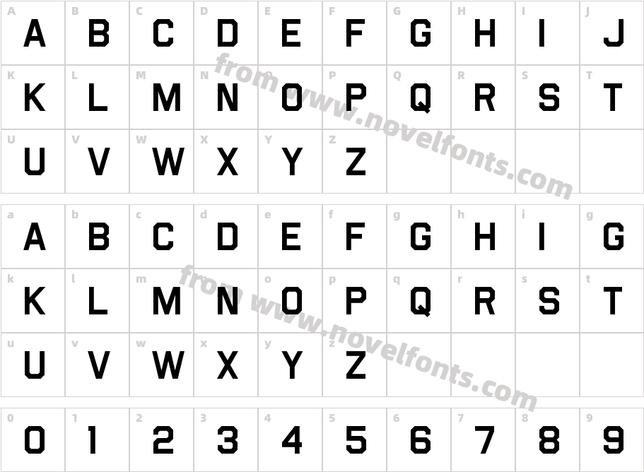 AirborneCharacter Map