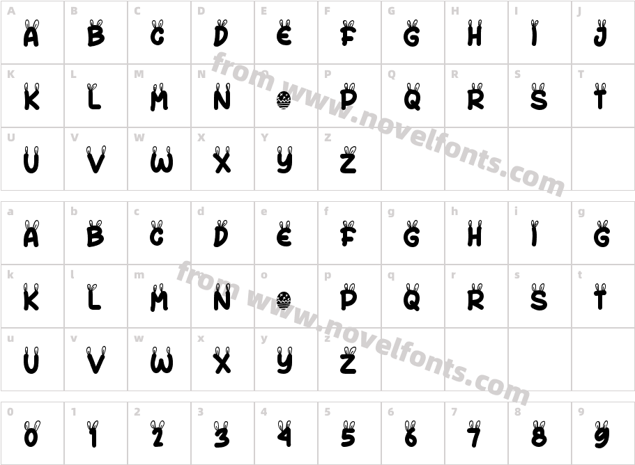 RosaCharacter Map