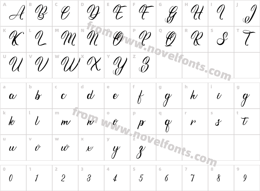 Roseytha-BW1e5Character Map