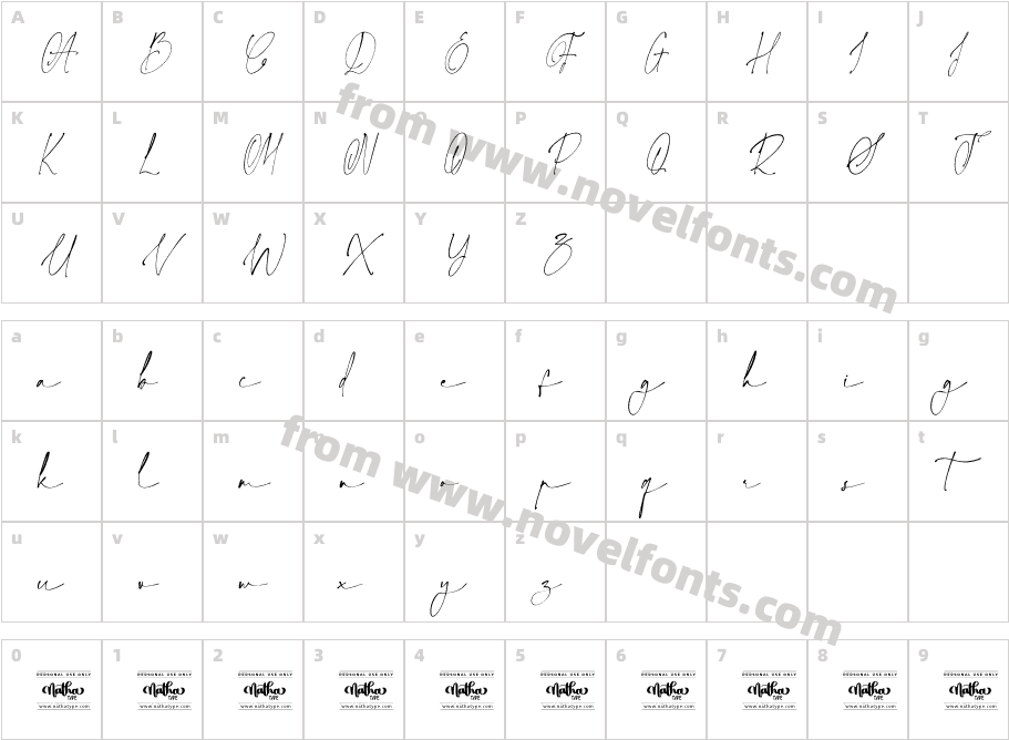 Rough Hearts Personal UseCharacter Map