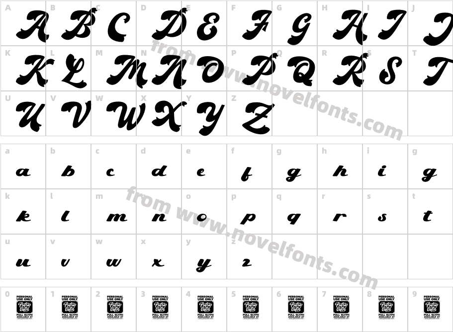 Royal BanksCharacter Map