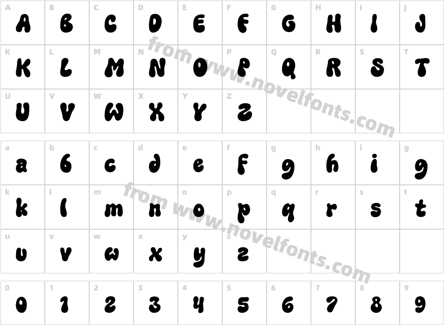 Rumley Moon DemoCharacter Map