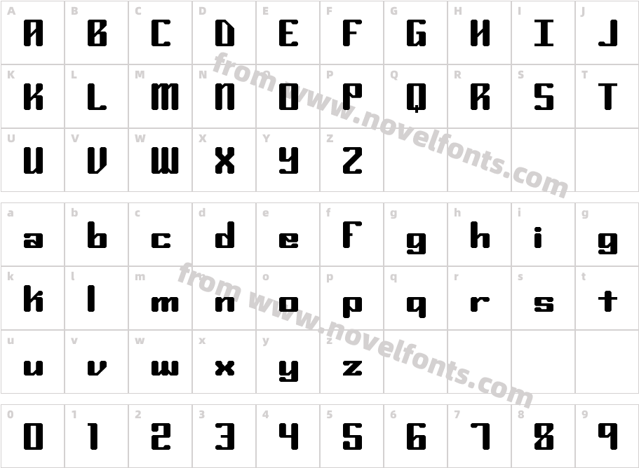 RyukerBRKCharacter Map